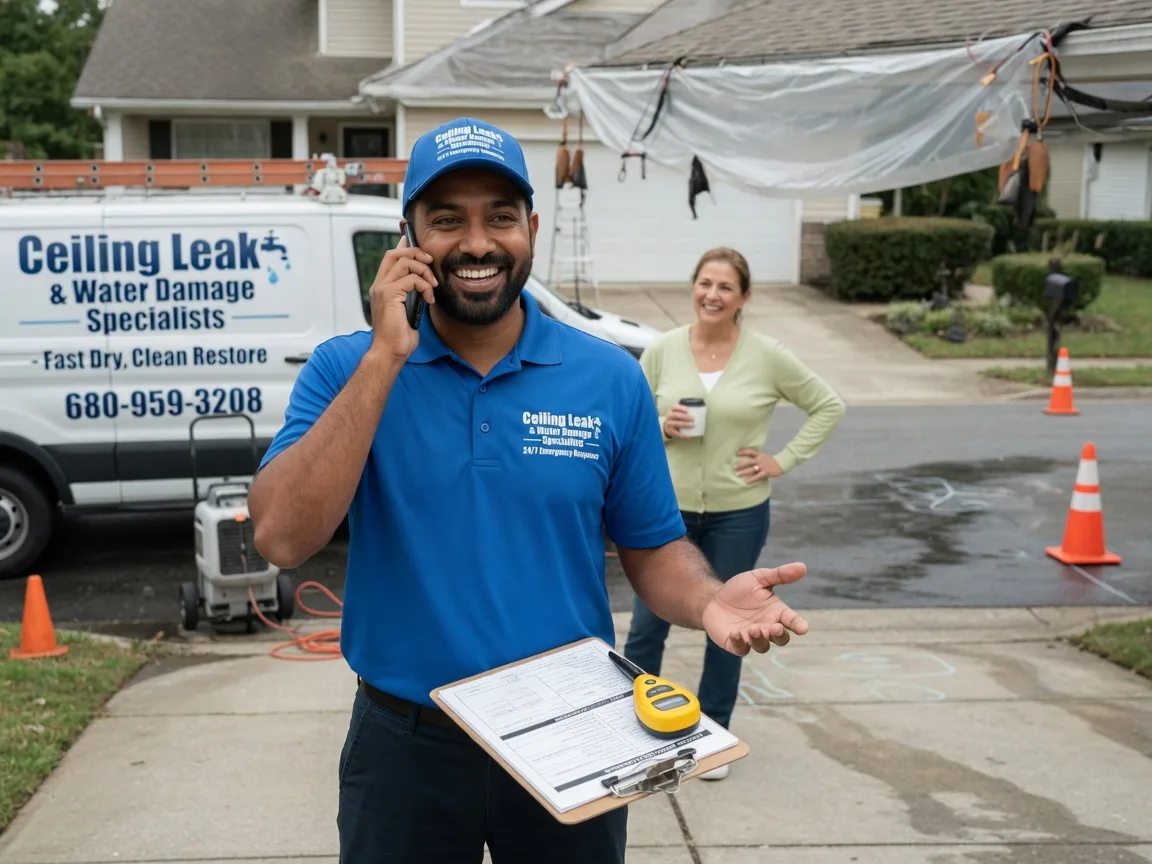 Ceiling Leak Cleanup Big Lake, MN FAQs